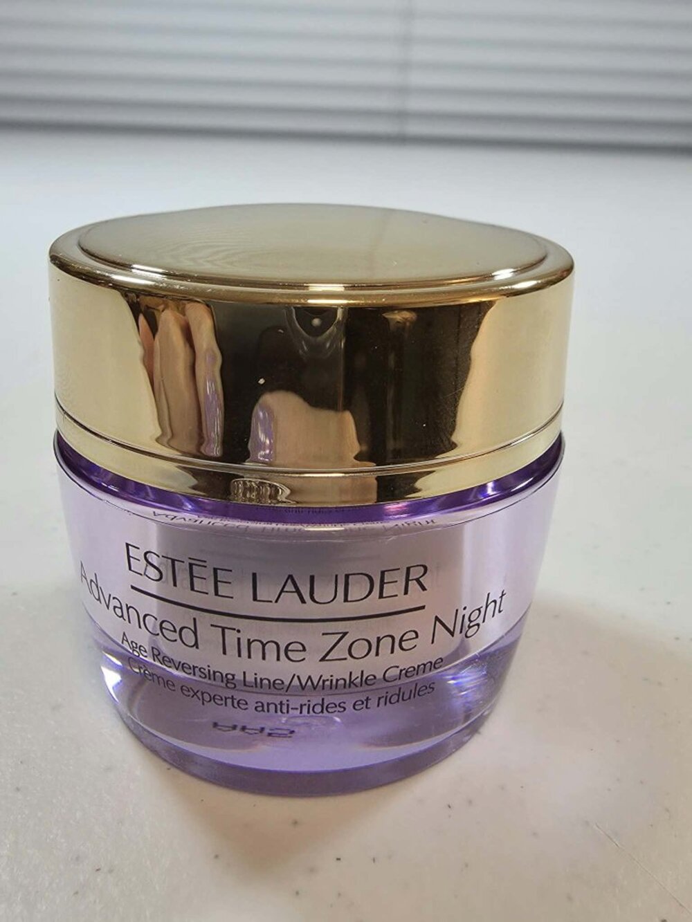 ESTEE LAUDER ADVANCED TIME ZONE NIGHT AGE REVERSING LINE WRINKLE CREAM .5 OZ NEW